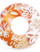 INTEX Colac gonflabil pentru inot 91 cm Orange Flowers