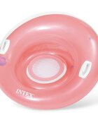 INTEX Colac gonflabil tip fotoliu cu manere Roz