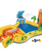 INTEX Loc de joaca 5 in 1 pentru copii Mini Aqua Park gonflabil acvatic pentru gradina dimensiune 249 x 191 x 109 cm