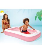 INTEX Piscina gonflabila dreptunghiulara 166x100x25 cm Roz