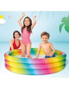 INTEX Piscina gonflabila multicolor pentru copii Rainbow 330 litri 147 x 33 cm