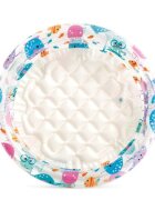 INTEX Piscina gonflabila pentru copii Marine Life 61 x 22 cm din PVC rezistent include petic de reparatie capacitate 28 L