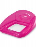 INTEX Saltea gonflabila tip Fotoliu cu spatar 104 x 102 cm Pink