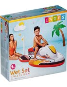 INTEX Scuter de apa gonflabil pentru copii echipat cu un maner solid si ergonomic design modern tip Jet Ski