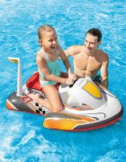 INTEX Scuter de apa gonflabil pentru copii echipat cu un maner solid si ergonomic design modern tip Jet Ski