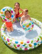 INTEX Set piscina gonflabila cu minge si colac incluse Beach Sun
