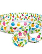 INTEX Set piscina gonflabila cu minge si colac incluse Beach Sun
