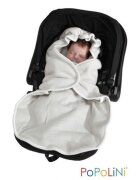 Iobio Popolini Husa scaun auto Iobio-wool fleece Light Grey