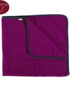 Iobio Popolini Paturica din lana merinos organica wool fleece 90x70 cm Iobio Viola