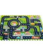 iPlay Salteluta de joaca tip puzzle cu 12 elemente City