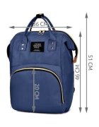 Iso Trade Geanta-rucsac pentru mamici MY4501 navy