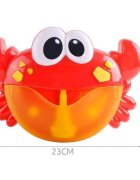 Iso Trade Jucarie de baie crab cu baloane muzicale de sapun rosu MY17383