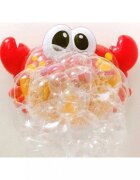 Iso Trade Jucarie de baie crab cu baloane muzicale de sapun rosu MY17383