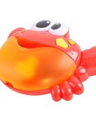 Iso Trade Jucarie de baie crab cu baloane muzicale de sapun rosu MY17383