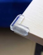 Iso Trade Set 4 aparatori din silicon pentru colturi 4X4X1.5 cm