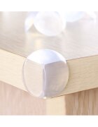 Iso Trade Set 4 aparatori din silicon pentru colturi transparent