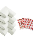 Iso Trade Set 4 aparatori moi pentru colturi alb