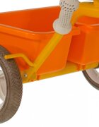 ITALTRIKE Tricicleta pentru copii Passenger Road Galben cu scaun ajustabil roti din cauciuc Eva si free wheel