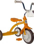 ITALTRIKE Tricicleta pentru copii Super Lucy Champion Galben cu roti din cauciuc eva cosulet pentru jucarii si cadru metalic