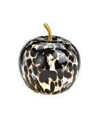 Jad Flamande Mar decorativ negru cu led 16x17 cm