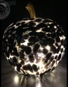 Jad Flamande Mar decorativ negru cu led 22x24 cm