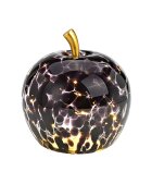 Jad Flamande Mar decorativ negru cu led 22x24 cm