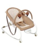 JANE Balansoar pentru copii Evolution Sesame cu vibratii si melodii bara de jucarii si spatar reglabil