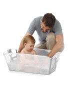 JANE Cadita pentru bebelusi Oasis Pale cu pliere ultra-compacta doua manere 68x42x26 cm