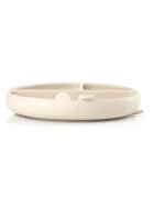 JANE Farfurie BLW din silicon cu ventuze 17 x 17 x 4 cm BPA Free Sand