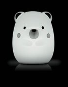 JANE Lampa de veghe Yum Bear cu 9 culori white