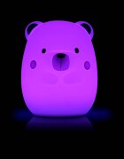 JANE Lampa de veghe Yum Bear cu 9 culori white