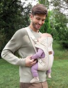 JANE Marsupiu ergonomic pentru bebelusi Dual Air de la nastere pana la 15 kg Sand