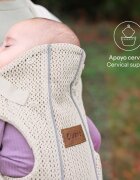JANE Marsupiu ergonomic pentru bebelusi Dual Air de la nastere pana la 15 kg Sand