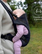 JANE Marsupiu ergonomic pentru bebelusi Dual Air de la nastere pana la 15 kg Seal