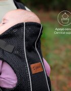 JANE Marsupiu ergonomic pentru bebelusi Dual Air de la nastere pana la 15 kg Seal
