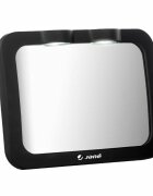 JANE Oglinda auto pentru copii Black cu iluminare LED 28x7x20 cm