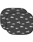 JANE Parasolare auto 2 bucati universale 44 x 35 cm Montaj rapid cu ventuze