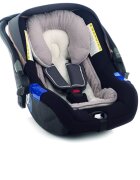 JANE Perna universala reversibila pentru carucior landou scaun auto balansoar scaun de masa 33 x 62 cm gri