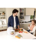 JANE Robot de bucatarie bebelusi Chefkiss 6 functii gatit la abur blenduire decongelare incalzire sterilizare mixare cu siguranta sporita si BPA-free