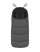 JANE Sac de iarna pentru carucior Dart Coal universal material exterior hidrofug 13x45x93 cm