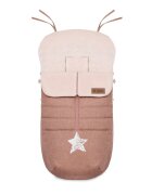 JANE Sac de iarna universal pentru carucior Nest Pale 95x46 cm material interior din fleece