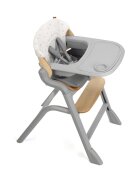 JANE Scaun de masa multifunctional Noah Mist de la 6 luni la adult din lemn fag greutate maxima 100 kg