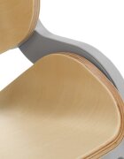 JANE Scaun de masa multifunctional Noah Mist de la 6 luni la adult din lemn fag greutate maxima 100 kg