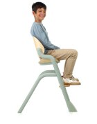 JANE Scaun de masa multifunctional Noah Sesame de la 6 luni la adult din lemn fag husa lavabila greutate maxima 100 kg