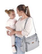 JANE Scaun de masa portabil Booster Avant Dim Grey transformabil in geanta cu ham 6-36 luni