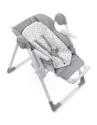 JANE Scaun de masa si Balansoar Mila 2 in 1 Transformabil Multifunctional Cu husa din imitatie piele 0 luni+ Conform cu EN 149882017 + A12020
