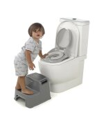 JANE Scaunel inaltator cu doua trepte si suprafata antiderapanta 3 ani + Dim Grey