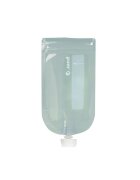 JANE Set 12 pungi reutilizabile pentru hranire inchidere ermetica 12x20 cm 200 ml BPA-free si testat LFGB Multicolor