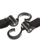 JANE Set 2 carlige auto pentru carucior Fixare pe cadru multifunctionale Negru