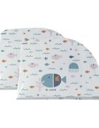 JANE Set 2 parasolare plasa auto cu acoperire 100 Universale Usor de instalat fara ventuze Lazuli Blue